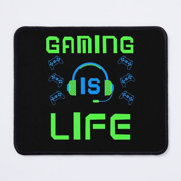 Item preview, Gaming Is Life Green designed and sold by SamuraiGaming.