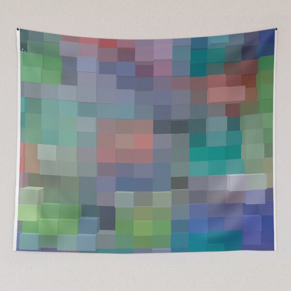 Item preview, Abstract pixel pattern designed and sold by LoraSi.
