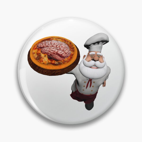Item preview, Pizza Con Cervello designed and sold by Mythos57.