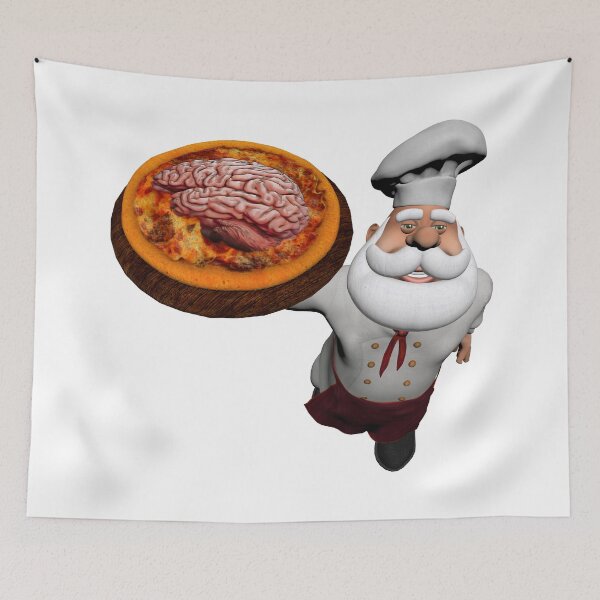 Item preview, Pizza Con Cervello designed and sold by Mythos57.