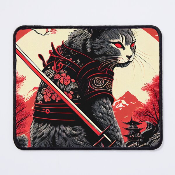 Item preview, The Samurai Cat designed and sold by Johnelh.