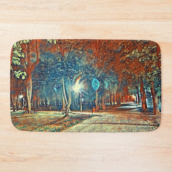 Item preview, Night time in the park designed and sold by ArtStore-EC.