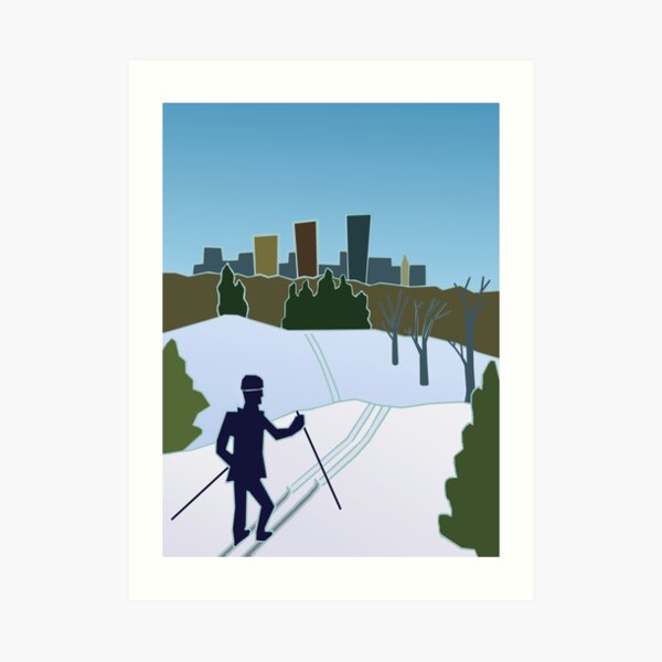 MN Trails Winter 2017 Art Print