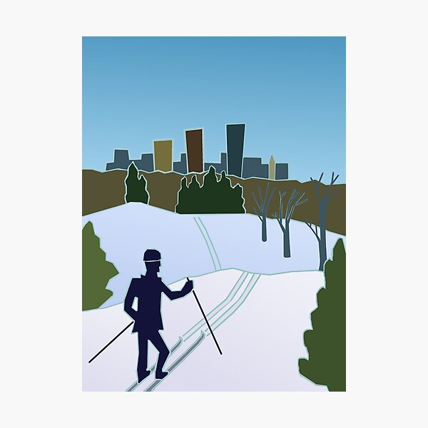 MN Trails Winter 2017 Photographic Print