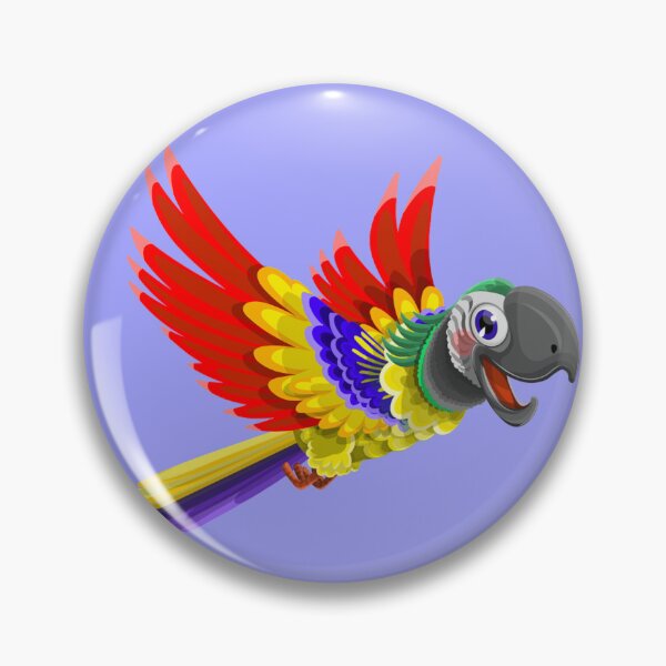 Item preview, MIKI the shiny parrot designed and sold by Kelly-shop.