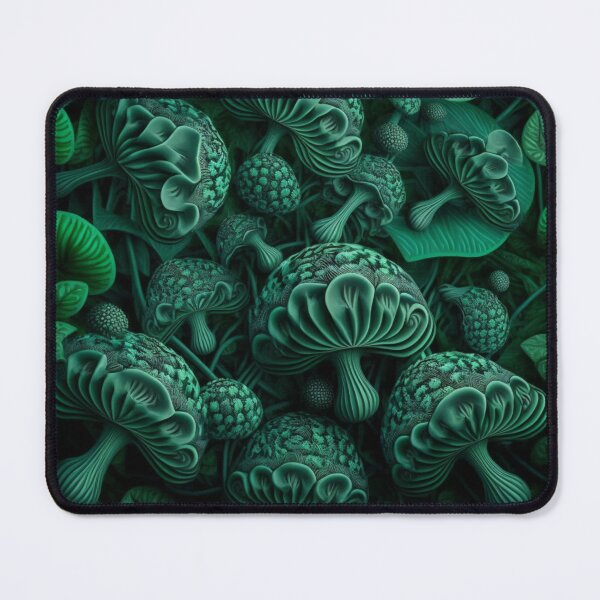 Item preview, Green Mushroom Wax Art Design  designed and sold by forwardthinker.