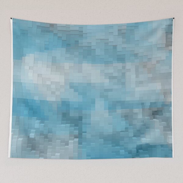 Item preview, Abstract blue pattern 3 designed and sold by LoraSi.