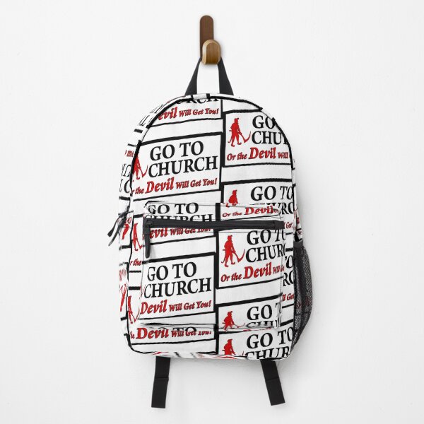 Item preview, Go To Church Or The Devil Will Get You designed and sold by EssieHunter.