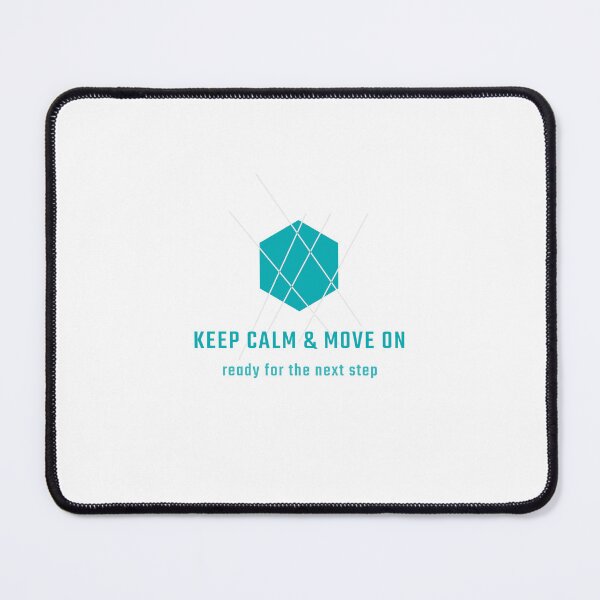 Item preview, KEEP CALM & MOVE ON designed and sold by FilaliStudio.