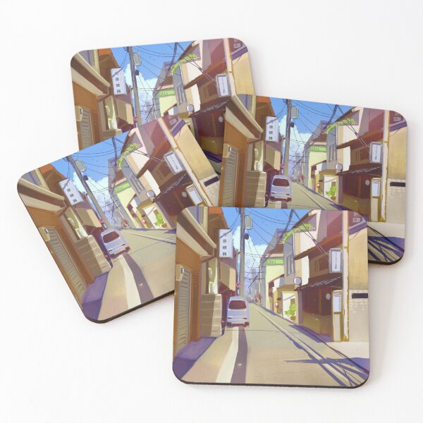 Item preview, A sunny street in Japan designed and sold by MizukiKatsu.