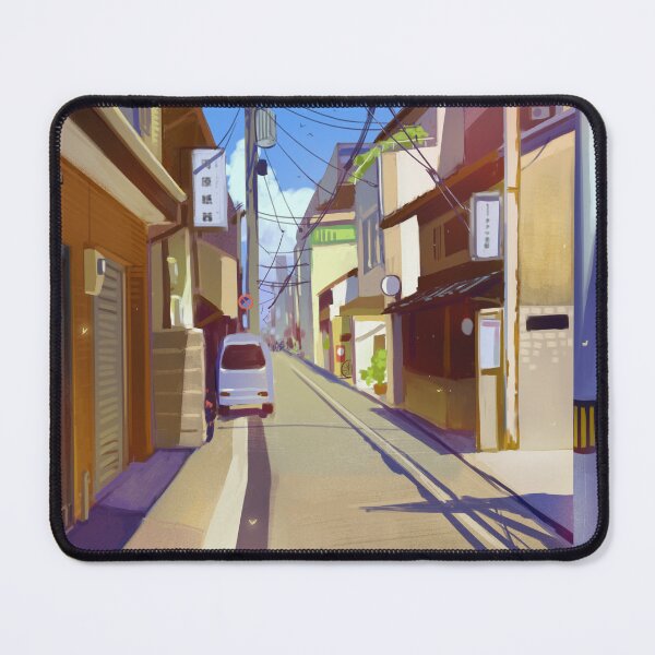 Item preview, A sunny street in Japan designed and sold by MizukiKatsu.