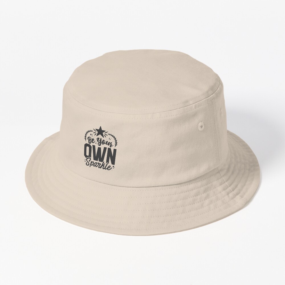 Be Your Own Sparkle Bucket Hat - programmer humor design by HackerLooks