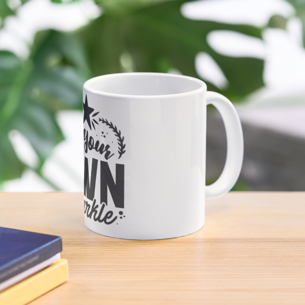 Be Your Own Sparkle Classic Mug - programmer humor design by HackerLooks