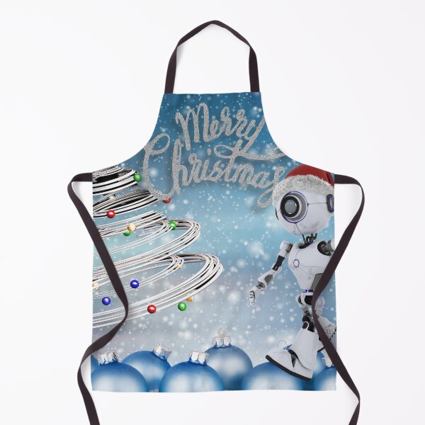Item preview, Robot Christmas designed and sold by Edenglow Prints & Peculiars.