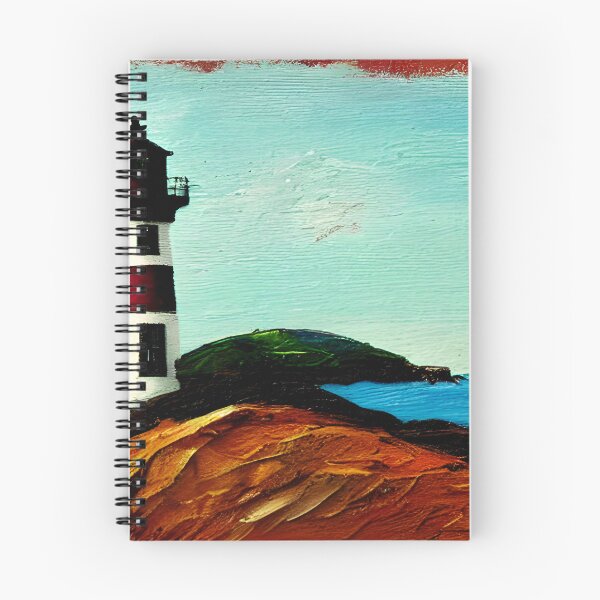 Item preview, Lighthouse Art, Impasto Art, California Lighthouse Art designed and sold by viewgraphics.