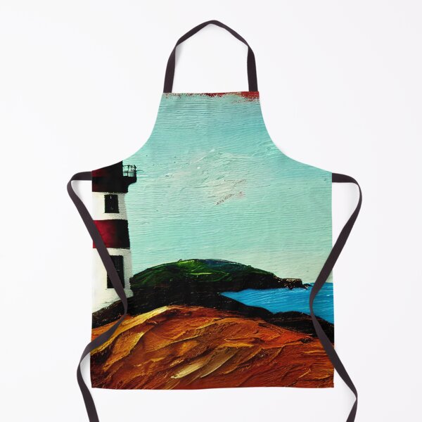Item preview, Lighthouse Art, Impasto Art, California Lighthouse Art designed and sold by viewgraphics.