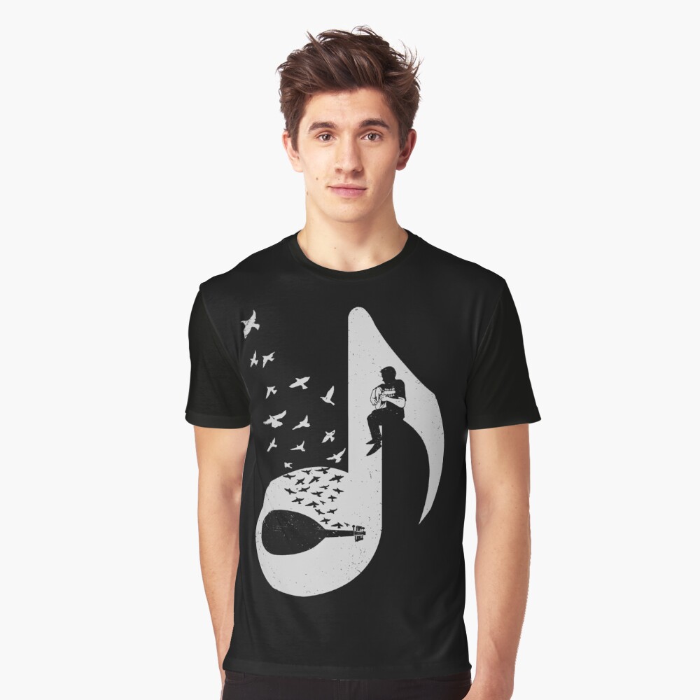 Musical Note - Oud Graphic T-Shirt