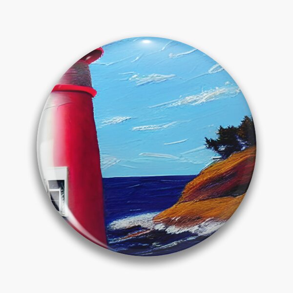 Item preview, Lighthouse Art, Impasto Art, California Lighthouse Art designed and sold by viewgraphics.