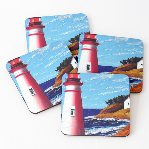 Item preview, Lighthouse Art, Impasto Art, California Lighthouse Art designed and sold by viewgraphics.