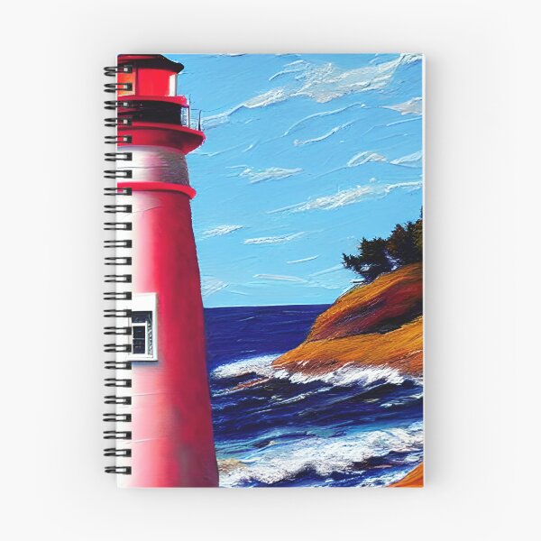 Item preview, Lighthouse Art, Impasto Art, California Lighthouse Art designed and sold by viewgraphics.