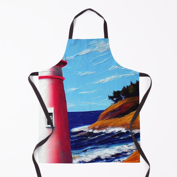 Item preview, Lighthouse Art, Impasto Art, California Lighthouse Art designed and sold by viewgraphics.