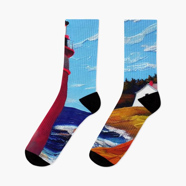 Item preview, Lighthouse Art, Impasto Art, California Lighthouse Art designed and sold by viewgraphics.