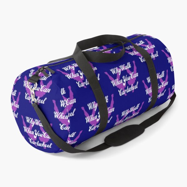 Item preview, Why Walk When You Can Cartwheel - Purple designed and sold by MedHance.