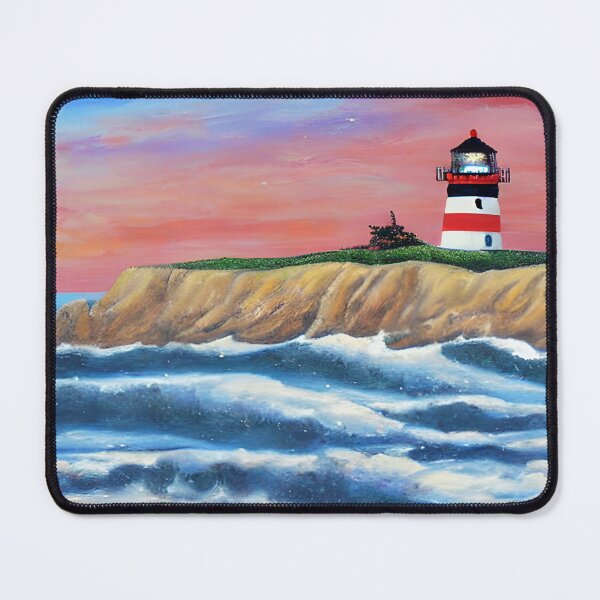 Item preview, Lighthouse Art, Impasto Art, California Lighthouse Art designed and sold by viewgraphics.