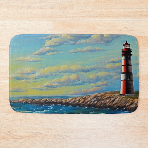 Item preview, Lighthouse Art, Impasto Art, California Lighthouse Art designed and sold by viewgraphics.