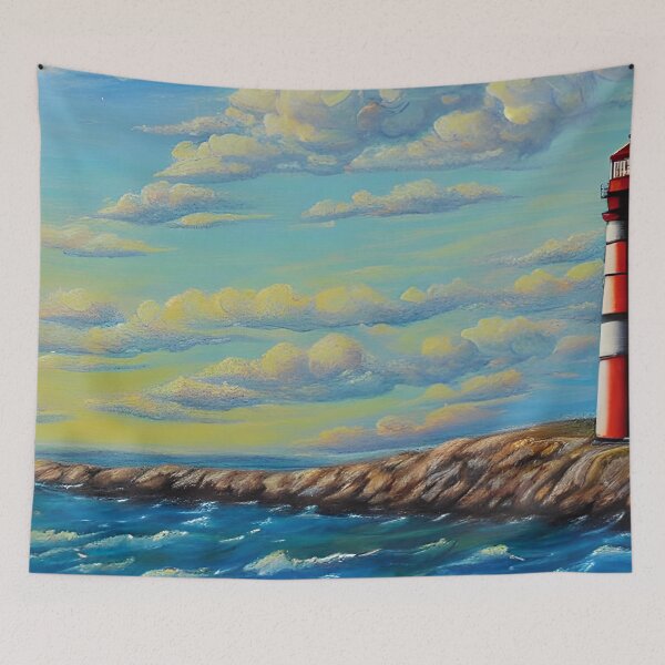 Item preview, Lighthouse Art, Impasto Art, California Lighthouse Art designed and sold by viewgraphics.