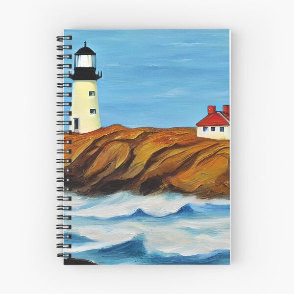 Item preview, Lighthouse Art, Impasto Art, California Lighthouse Art designed and sold by viewgraphics.