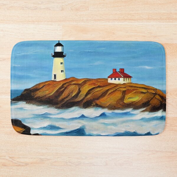 Item preview, Lighthouse Art, Impasto Art, California Lighthouse Art designed and sold by viewgraphics.