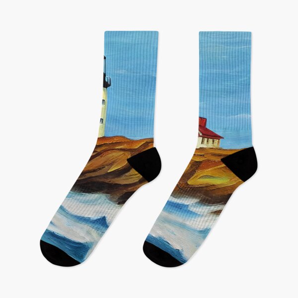 Item preview, Lighthouse Art, Impasto Art, California Lighthouse Art designed and sold by viewgraphics.