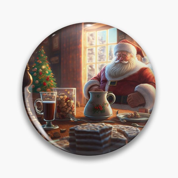 Item preview, Santa Claus Brunching in his Workshop designed and sold by Voyshop.