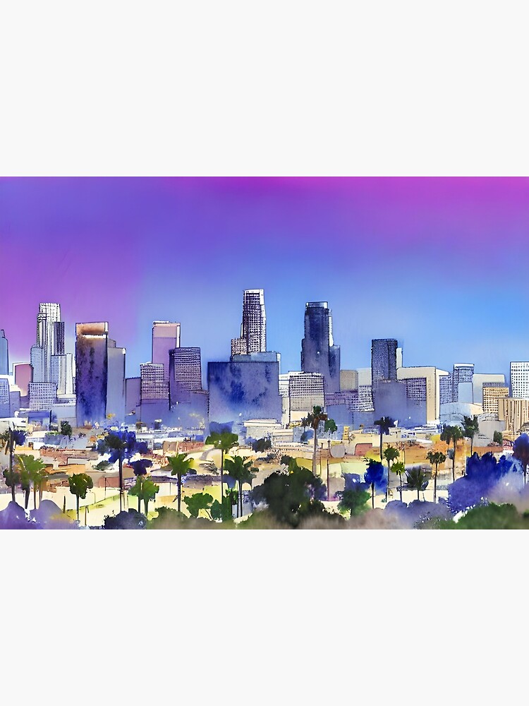 "Los Angeles Art, California Art, Los Angeles Artwork" Poster for Sale