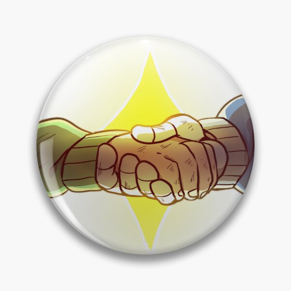 Item preview, Chara Dreemurr and Sans have a Determined Handshake! designed and sold by Rayium.