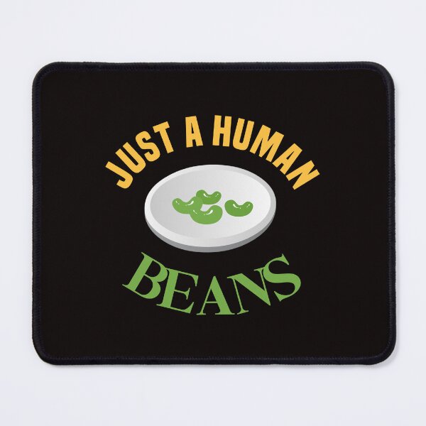 Item preview, Just A Human Beans - Funny Green Beans In Plate designed and sold by leo121687.