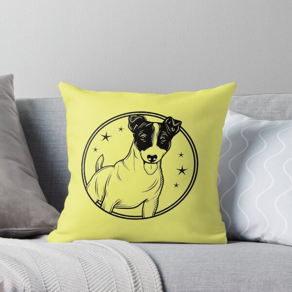 Item preview, Happy Jack Russell Terrier Dog Design designed and sold by InspiredForever.