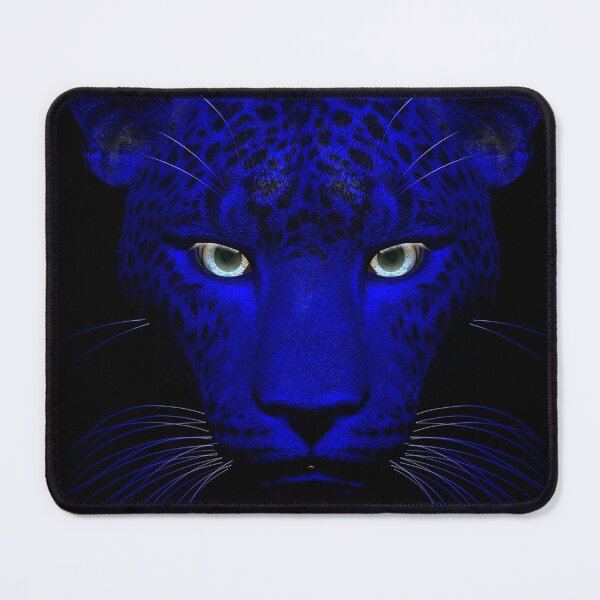 Item preview, Blue Panther Portrait designed and sold by Mythos57.