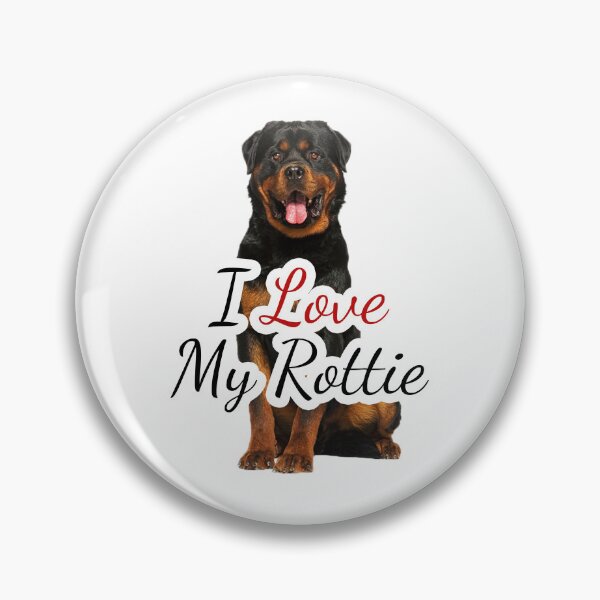 Item preview, I Love My Rottie designed and sold by LoiseauStudio.