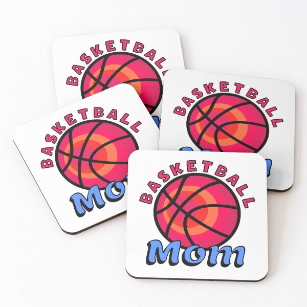 Item preview, Basketball Mom Bright Bold Orange and Blue designed and sold by artfulnotebook.