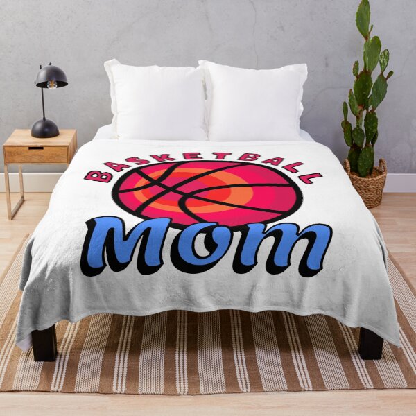 Item preview, Basketball Mom Bright Bold Orange and Blue designed and sold by artfulnotebook.