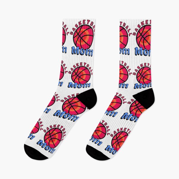 Item preview, Basketball Mom Bright Bold Orange and Blue designed and sold by artfulnotebook.