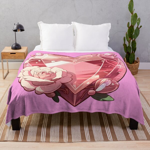 Item preview, Steven Universe Rose Quarts Crystal Gem Heart designed and sold by Allifreyr.