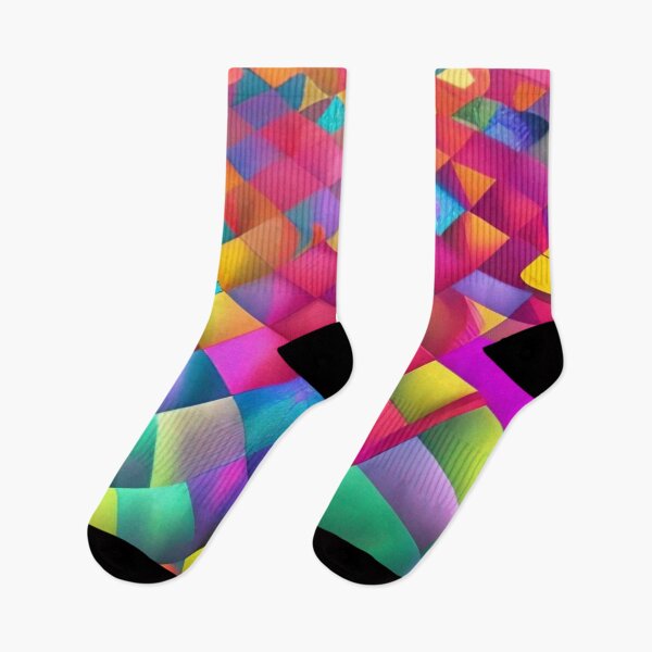Item preview, Colorful Square Pattern Design designed and sold by bandjdesigns.