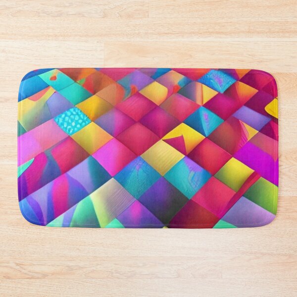 Item preview, Colorful Square Pattern Design designed and sold by bandjdesigns.