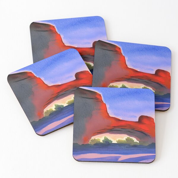 Item preview, Mesa Arch Sunrise Landscape in Watercolor Art designed and sold by viewgraphics.
