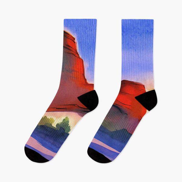 Item preview, Mesa Arch Sunrise Landscape in Watercolor Art designed and sold by viewgraphics.