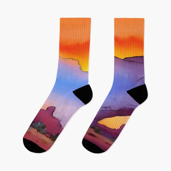 Item preview, Mesa Arch Sunrise Landscape in Watercolor Art designed and sold by viewgraphics.