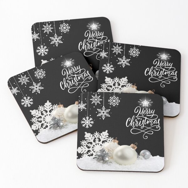 Item preview, Snowflake Merry Christmas designed and sold by Edenglow Prints & Peculiars.